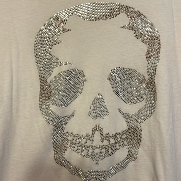 Zadig & Voltaire Skull Print Top Size Medium NWT - Picture 2 of 8